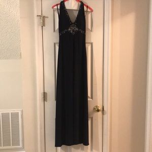 Formal dress. Navy blue. Size 3-4